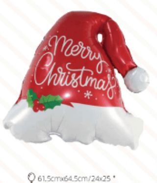 Balão em Formato de Gorro de Papai Noel granel