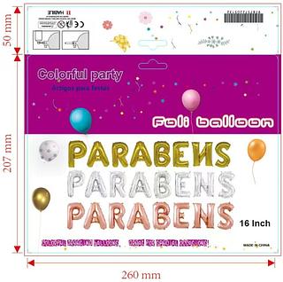 balão parabéns
