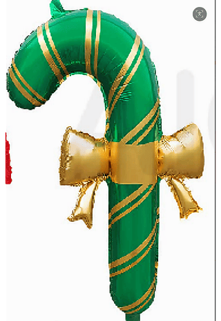 balao Bengalas de Natal Decorativas granel（verde）